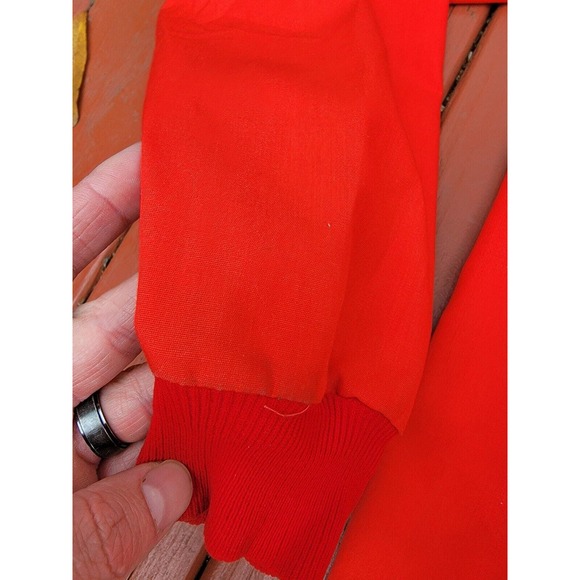 VTG Aircraft Owners & Pilots Association Jacket Sz L Men's Red Blue White Accent - Picture 4 of 10